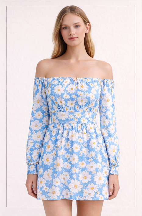 Light Blue Skirt