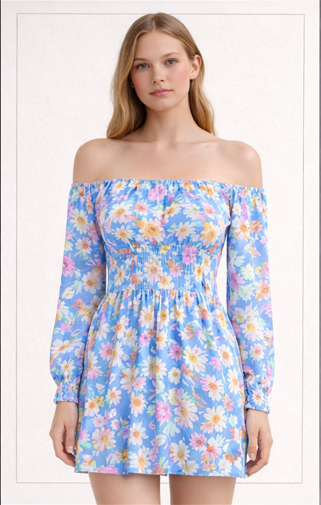 Sky Blue Skirt
